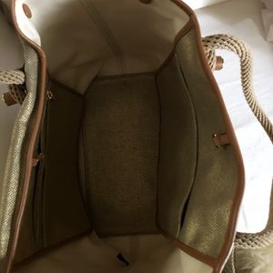 Michael Kors large tote with knotted handles.